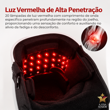 Masajeador de rodilla con calor infrarrojo