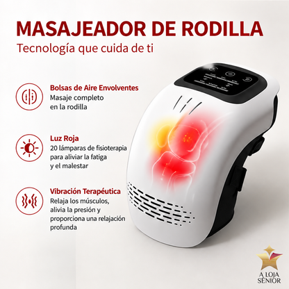 Masajeador de rodilla con calor infrarrojo
