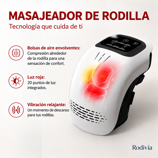 Masajeador de rodilla con calor infrarrojo